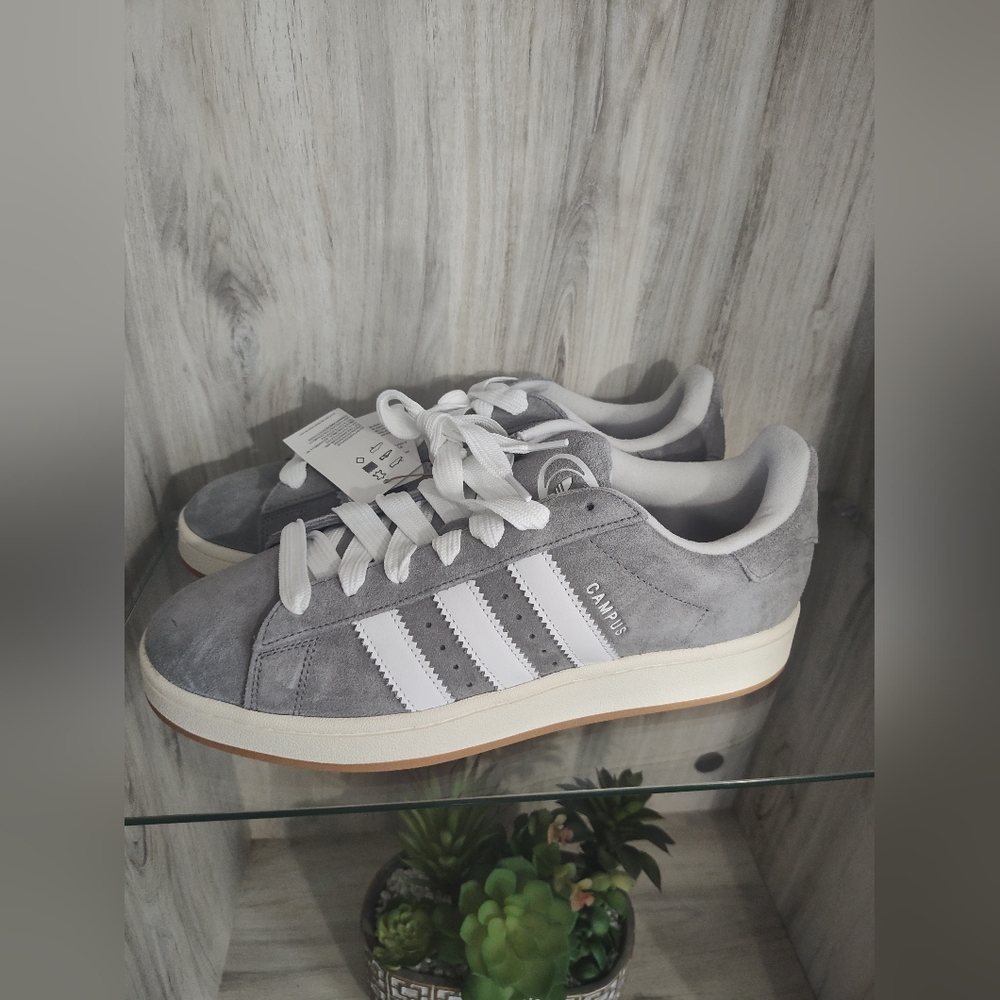adidas Originals Campus 00s Gray and White Sneakers Men SZ 12 No Box
